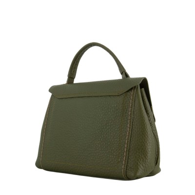 BORSA A MANO VIOLA