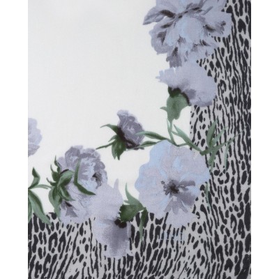 SCIARPA FLOWER ANIMALIER
