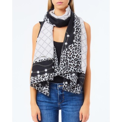SCARF PEARLS ANIMAL
