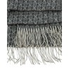 SCARF BRUSHED LOGO OVAL