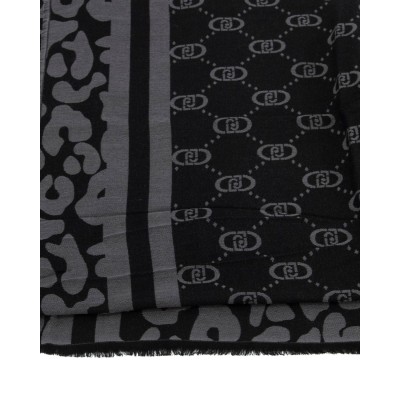 SCARF JACQUARD MONOGRAM ANIMAL