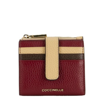 GELDTASCHE METALLIC TRICOLOR