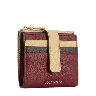 GELDTASCHE METALLIC TRICOLOR
