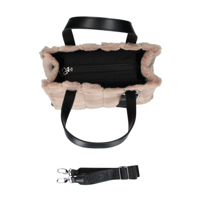 BORSA A MANO POPPY FUR