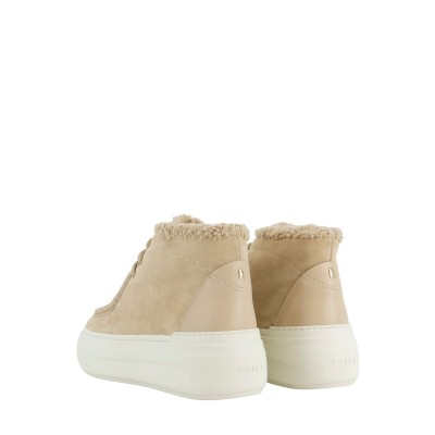 LACE-UP ANKLE BOOTS NUAGE