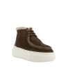 LACE-UP ANKLE BOOTS NUAGE