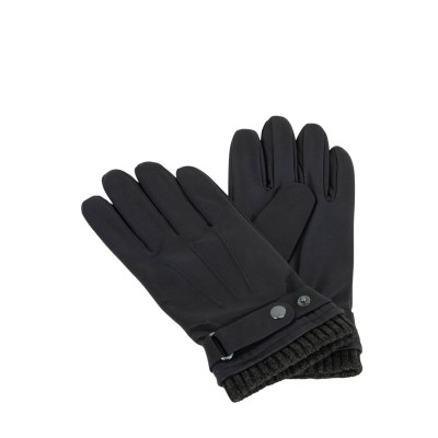 GLOVES WITH STRAP-BUTTON