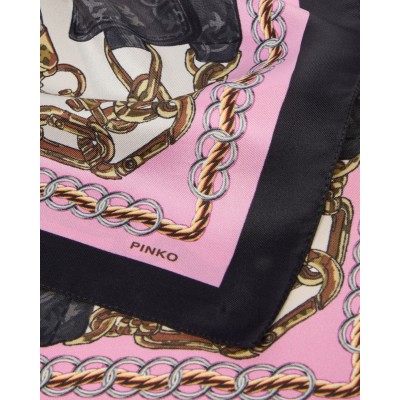 SQUARE SCARVES LIMBO LOGO BIRDS