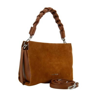 SHOULDER BAG BOHEME SUEDE BIMATERIAL