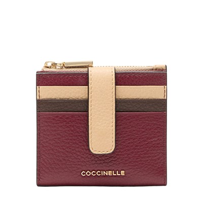 GELDTASCHE METALLIC TRICOLOR