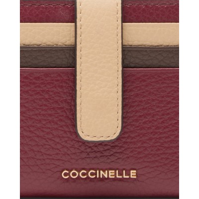 GELDTASCHE METALLIC TRICOLOR