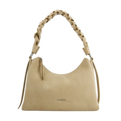SCHULTERTASCHE BOHEME SUEDE BIMATERIAL