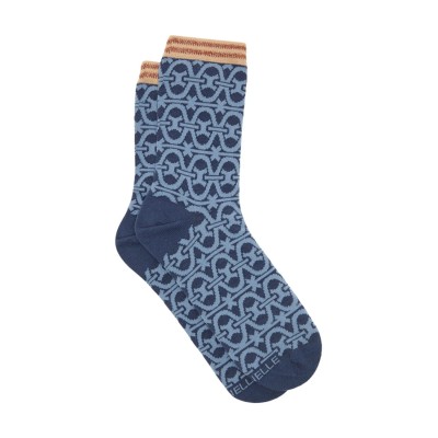 SOCKS MONOGRAM BICOL.