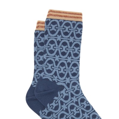 CALZINO MONOGRAM BICOL.