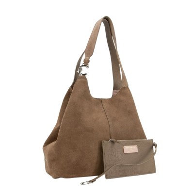 BORSA SHOPPING C-EASY SUEDE