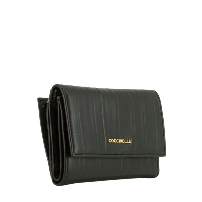 GELDTASCHE METALLIC PLISSE