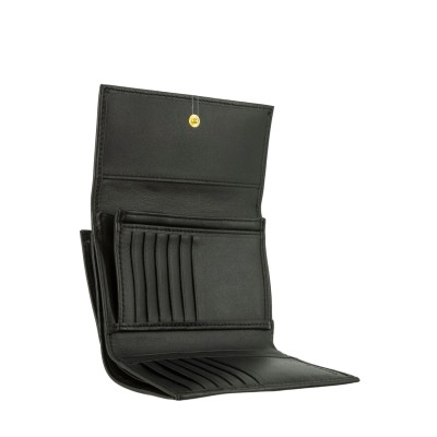 GELDTASCHE METALLIC PLISSE