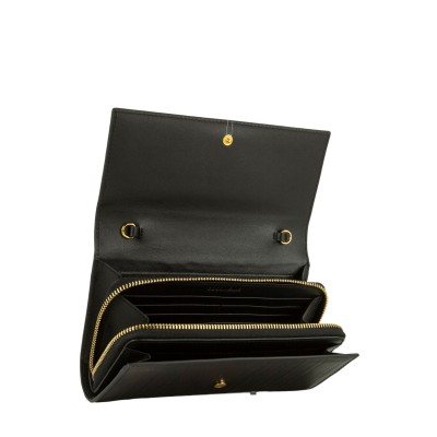WALLET METALLIC PLISSE