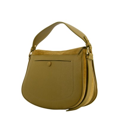 BORSA A SPALLA MAVERY SUEDE BI