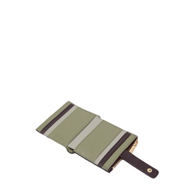 PORTAFOGLIO METALLIC TRICOLOR