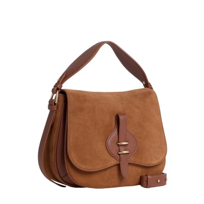 SHOULDER BAG MAVERY SUEDE BI