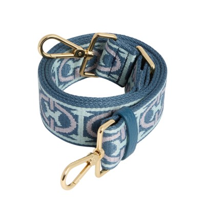 SHOULDER STRAP MONOGRAM TRICOLOR