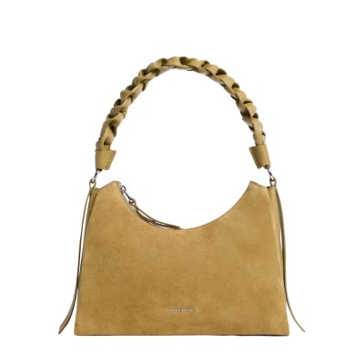SHOULDER BAG BOHEME SUEDE BIMATERIAL