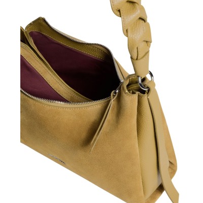 BORSA A SPALLA BOHEME SUEDE BIMATERIAL