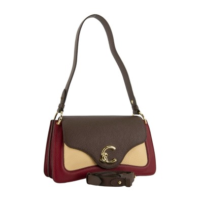 BORSA A SPALLA C-ME TRICOLOR