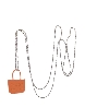 COLLANA O-BAG GOMMATA