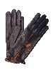 GLOVES WITH CONTRASTING ZIPPER