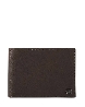 Men's wallet with document holder, coin holder