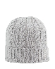 STRICKMÜTZE MIT ZÖPFEN