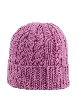 STRICKMÜTZE MIT ZÖPFEN