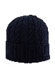 STRICKMÜTZE MIT ZÖPFEN