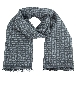 SCARF WITH CIRCLES AND POLKA DOTs