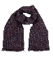 SCARF WITH CIRCLES AND POLKA DOTs