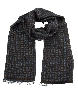 SCARF WITH CIRCLES AND POLKA DOTs