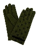 WOOL GLOVES WITH LARGE POLKA DOTS