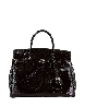 HANDTASCHE LACKLEDER